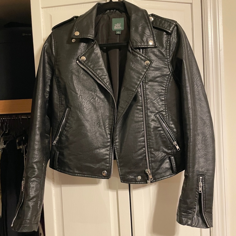 Wild Fable faux leather jacket S